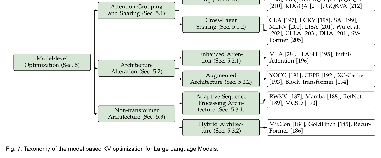 Figure 7: Model-level optimization taxonomy